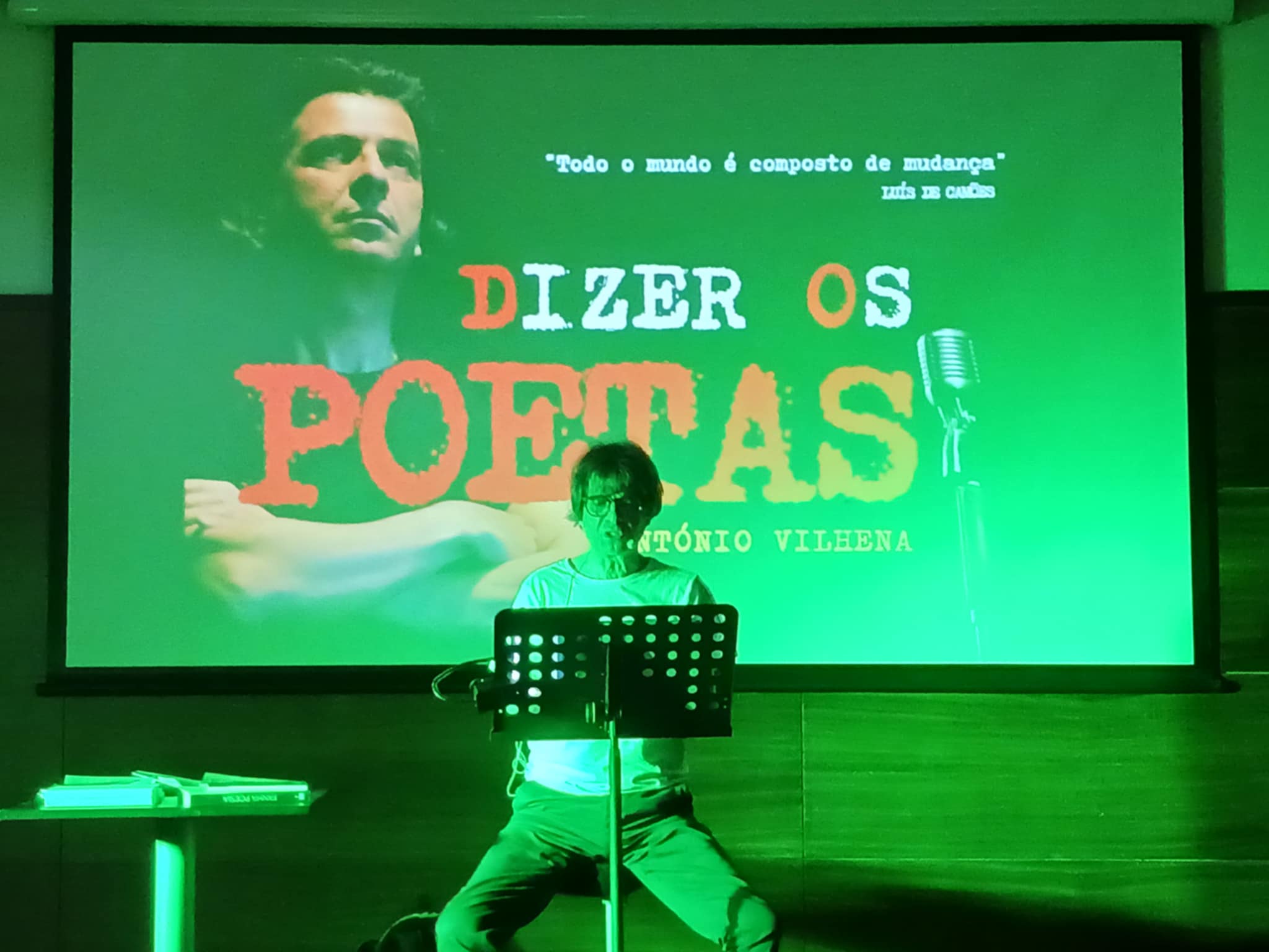 Espetáculo "DIZER OS POETAS", por António Vilhena | Cerimónia de entrega de prémios do XXV Concurso de Poesia Agostinho Gomes